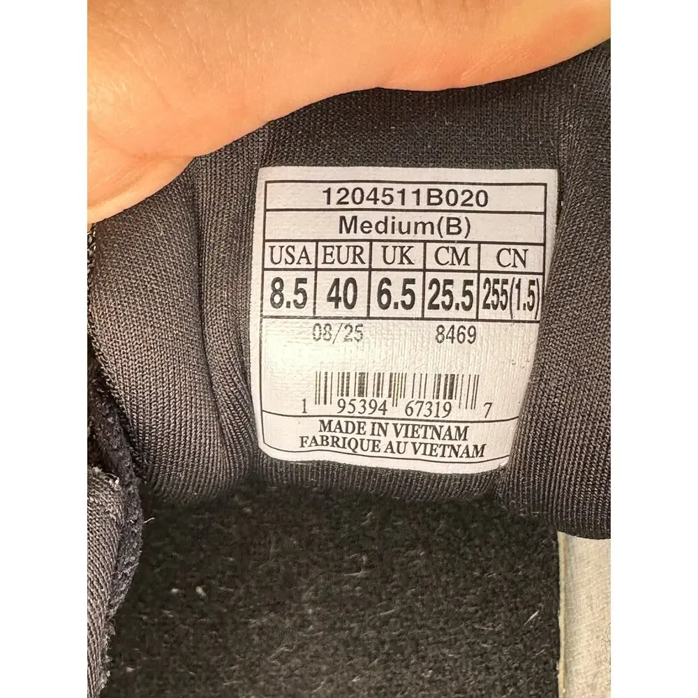 Brooks Ghost 17 GTX 1204511B020 Athletic Sneaker Women's 8.5B Black Mesh Workout